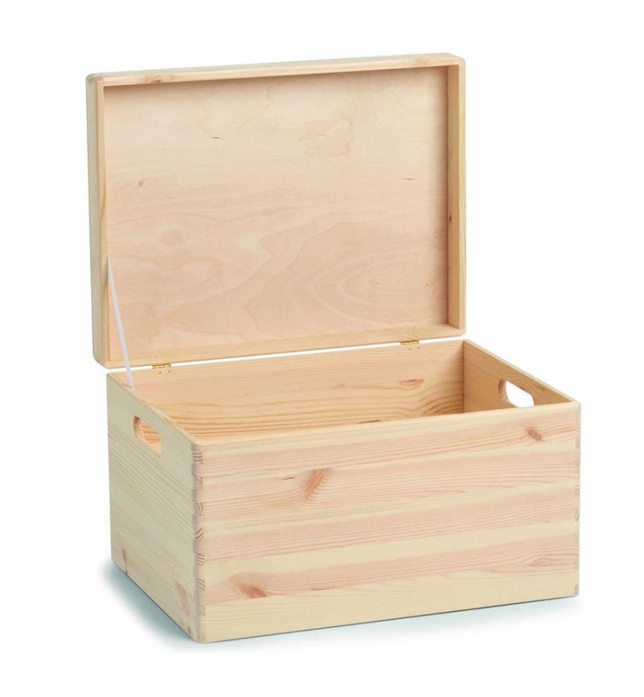 Versatile Box With Coniferous Wood Lid