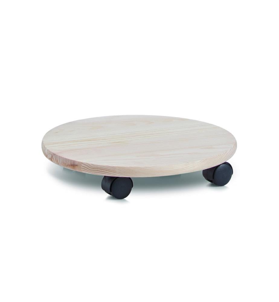 Plant roller, round, pine