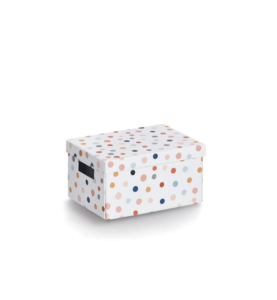 Dots Storage Box - Recycled cardboard