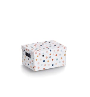 Dots Storage Box - Recycled cardboard