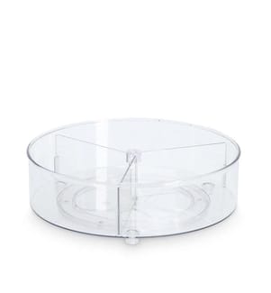 Rotating Organizer, Plastic - Transparent