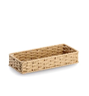 Utensil organizer, woven paper - brown