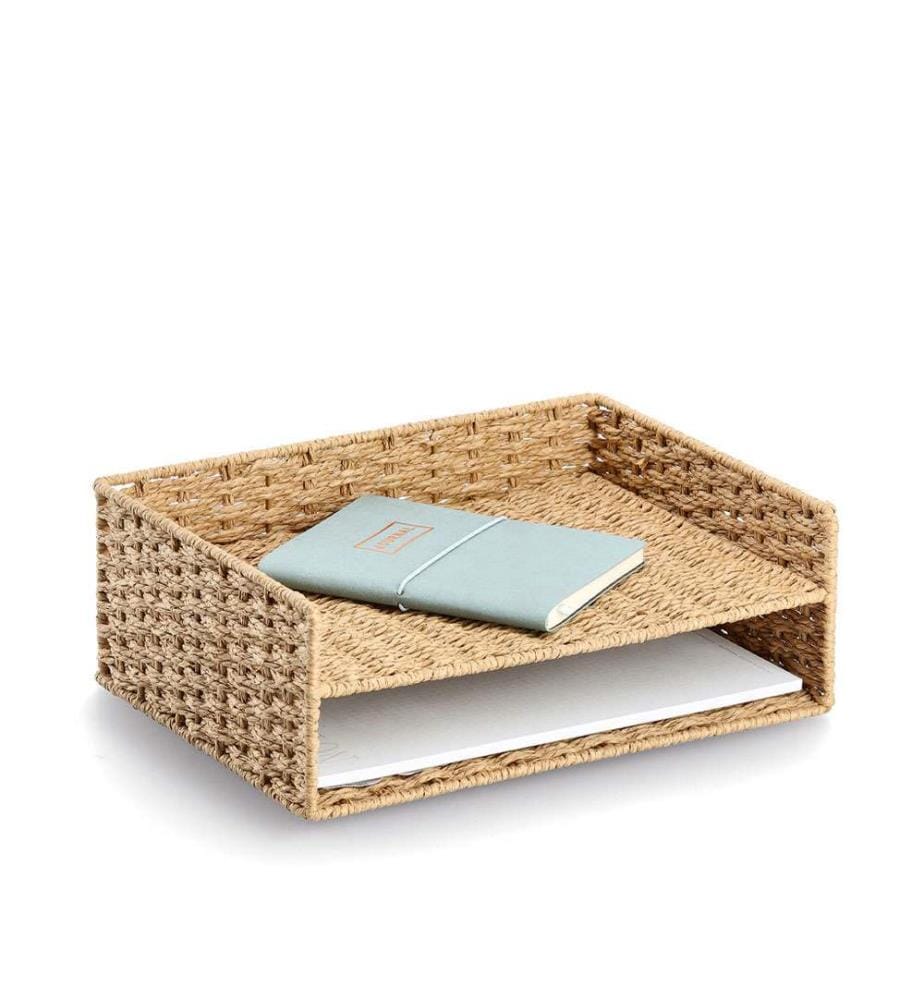 Document Storage, Woven Paper - Light Brown