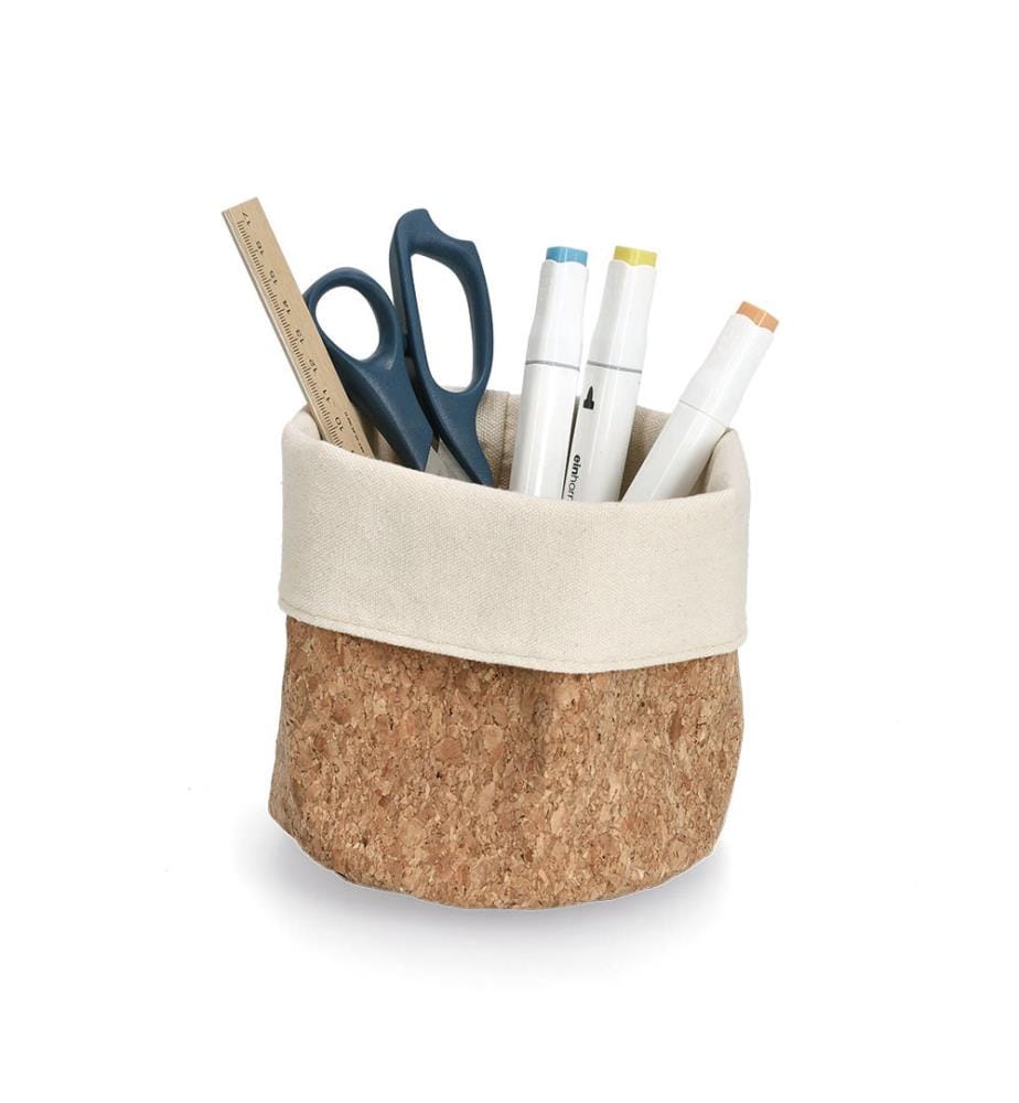 Cork Storage Basket - Cotton