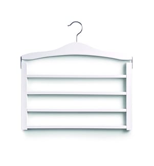 Beech Multi-Pant Hanger - White