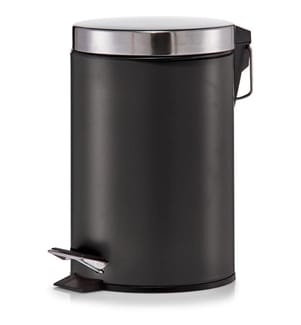 Pedal Bin 3 L - 17 X 26 cm - Black