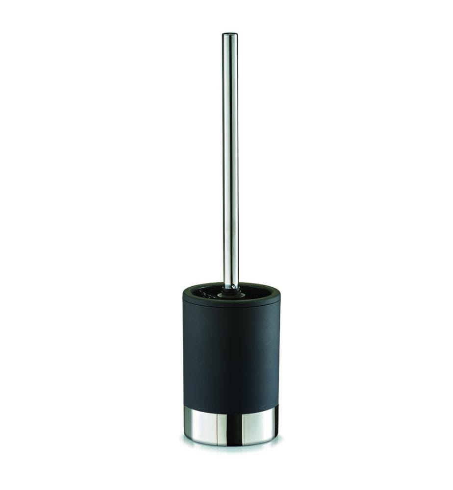 Toilet brush, plastic/stainless steel - Matt black