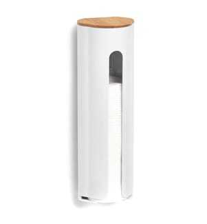 Cotton Dispenser - White