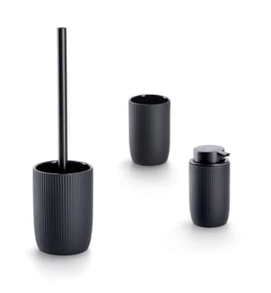 Toilet Brush, Ceramic - Black