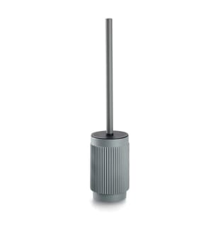 Toilet brush "Stripes", polyresin, sage