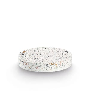 Terrazzo soap dish - cement