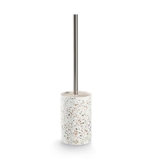 Terrazzo toilet brush - cement