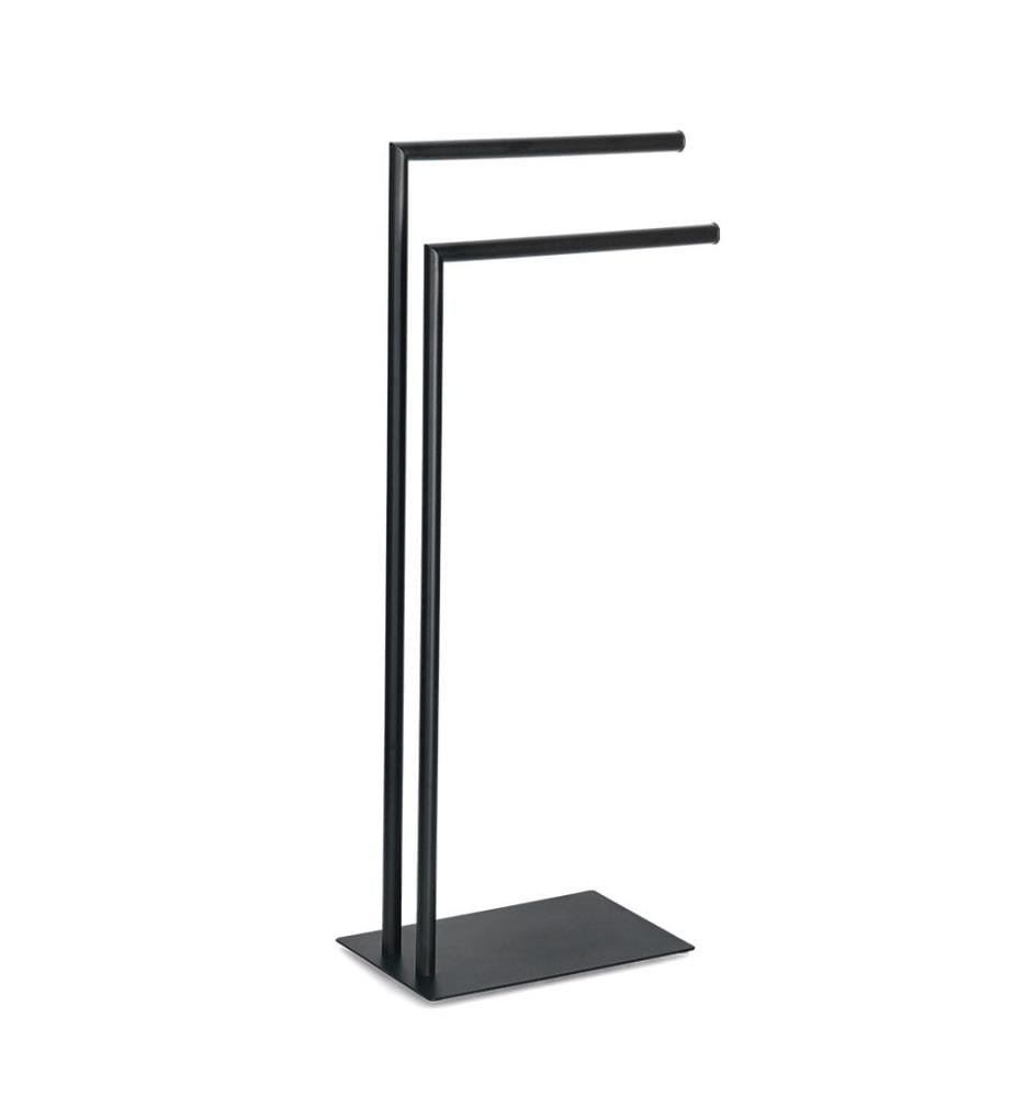 Towel rail, metal - black