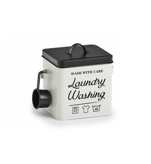 7 L Laundry Container - White
