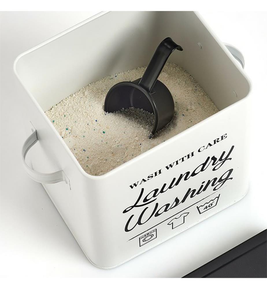 7 L Laundry Container - White