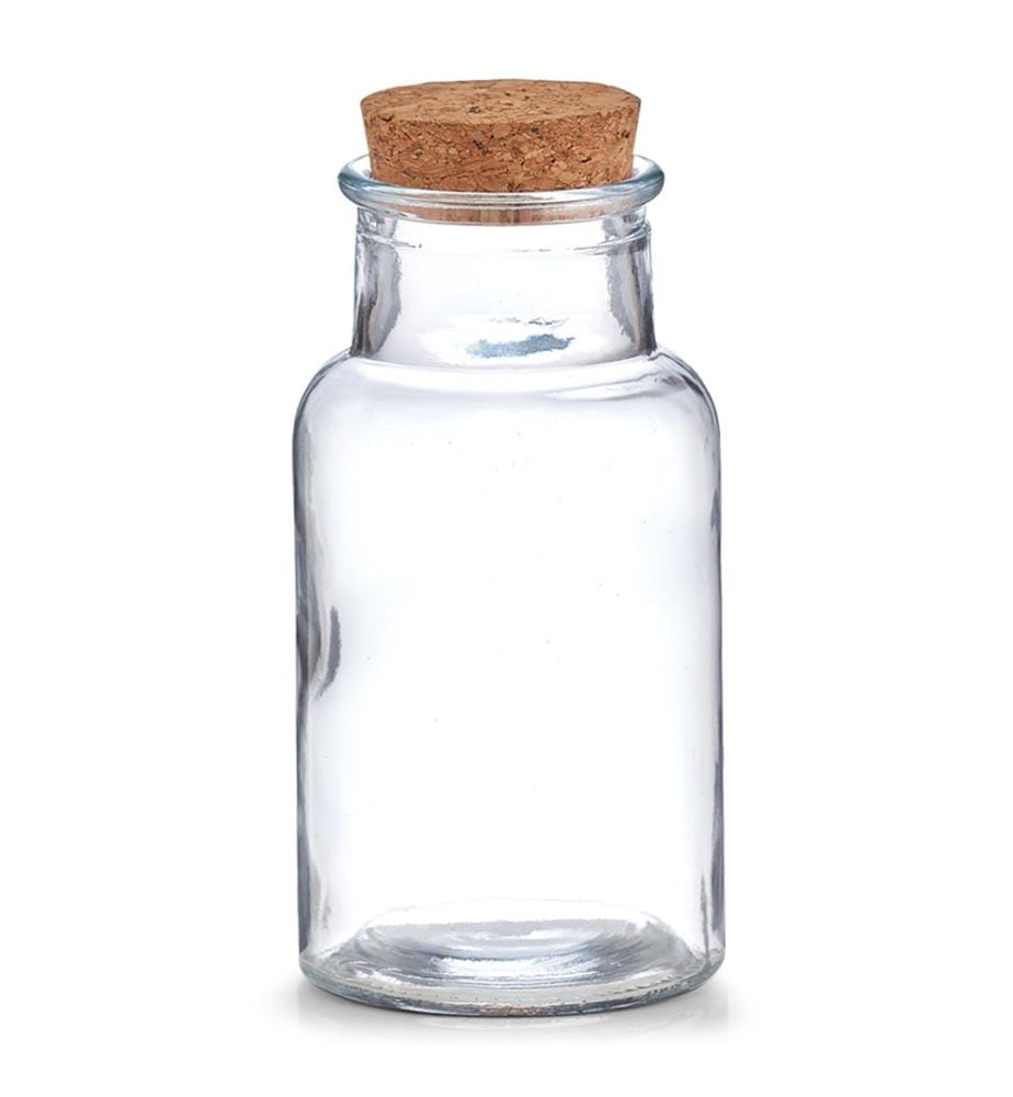 Spice Jar - 250 ml - Transparent And Light Brown