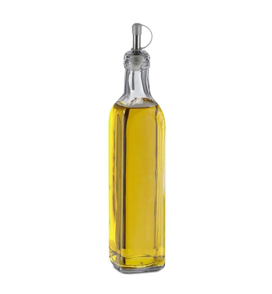 Bottiglia per aceto/olio, 500 ml, vetro - trasparente