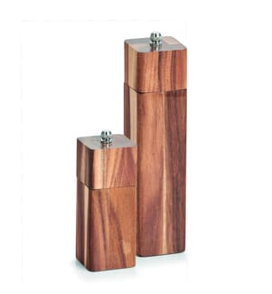 Salt / pepper mill, acacia - Brown