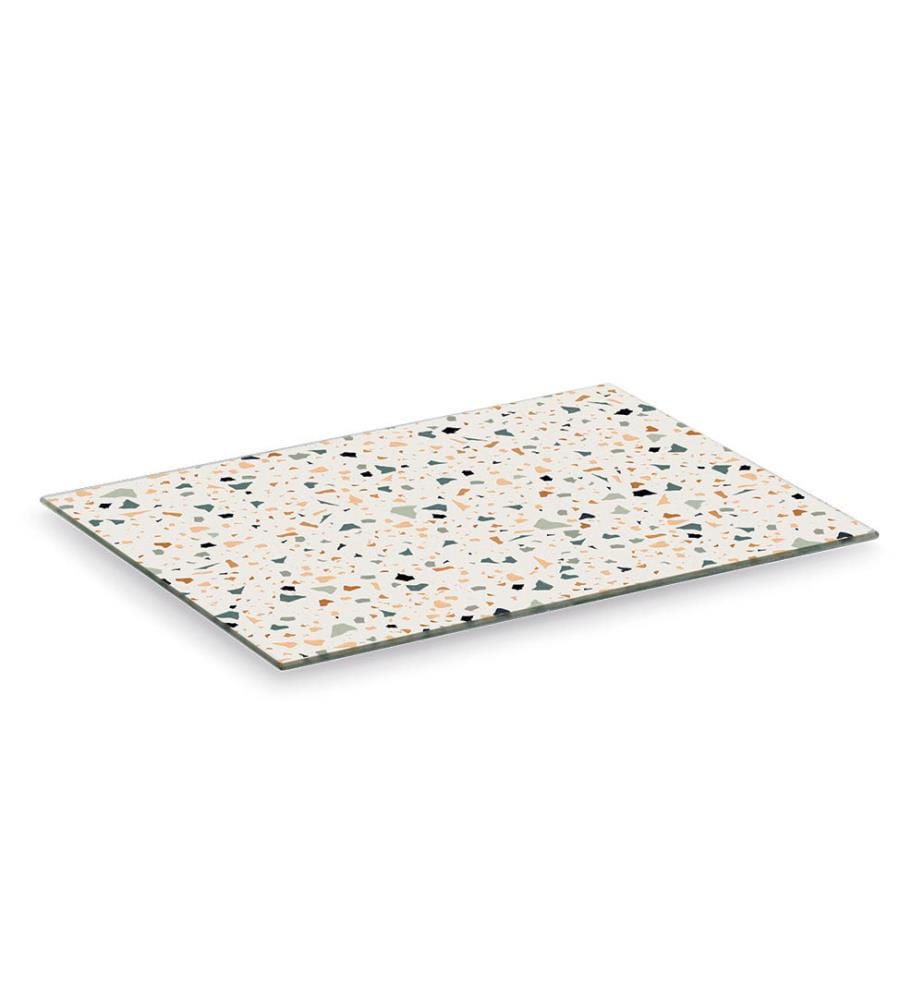 Plaque à Découper en Verre  - Terrazzo
