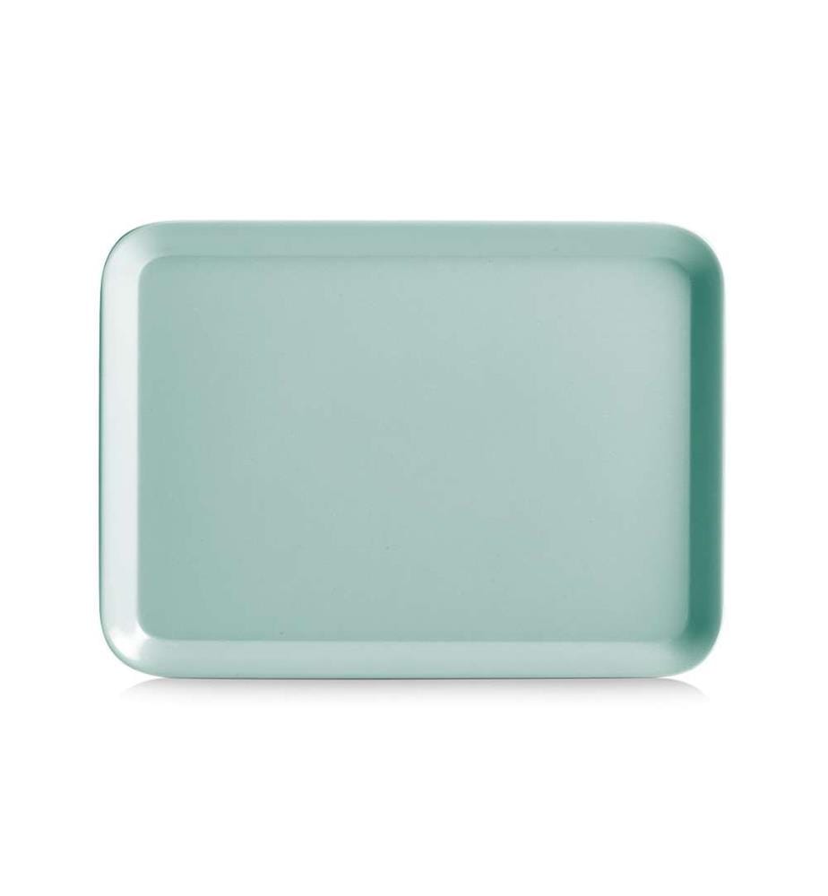 Melamine tray, aqua - green
