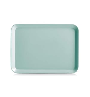 Melamine tray, aqua - green