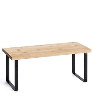 Shelf, Bamboo/Metal - Black