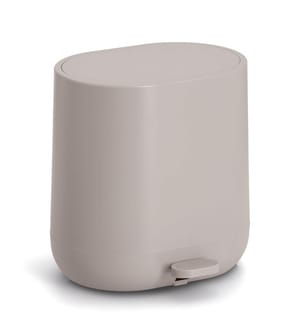 Pedal bin with soft close, 6 liters, plastic,