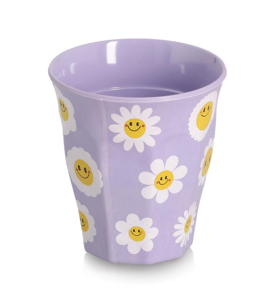 Happy Flowers" drinking cup, 240 ml, melamine