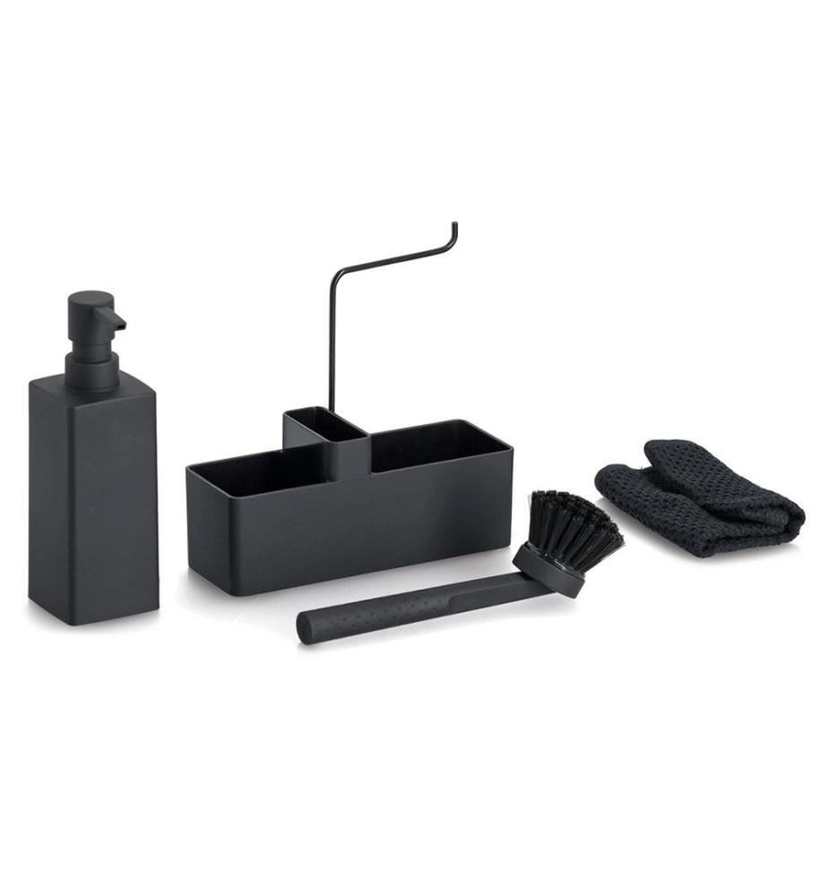 Sink organizer, plastic, black