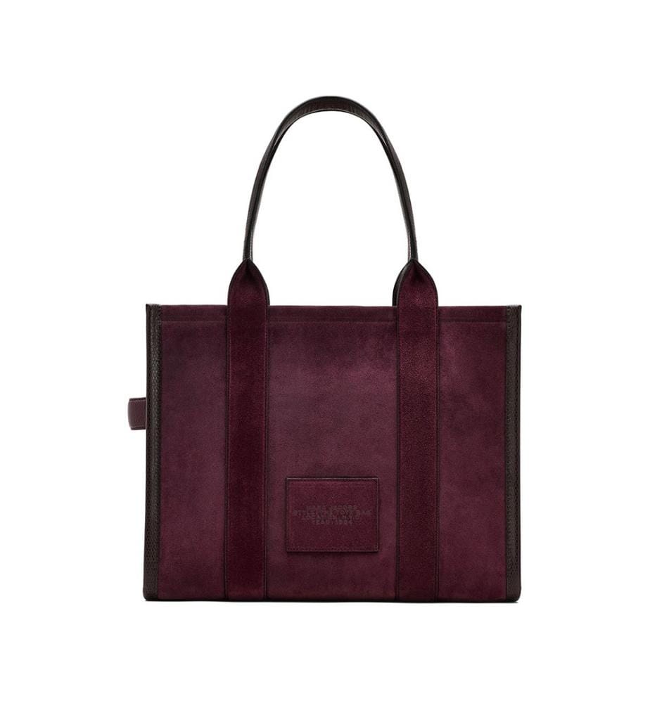 Tote Bag The Suede Large - Dunkelviolett