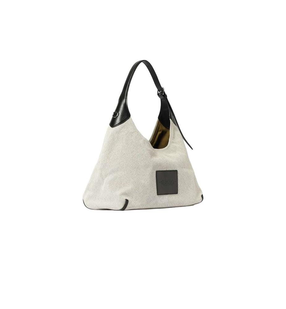 Sack mit Gürtel – Grau