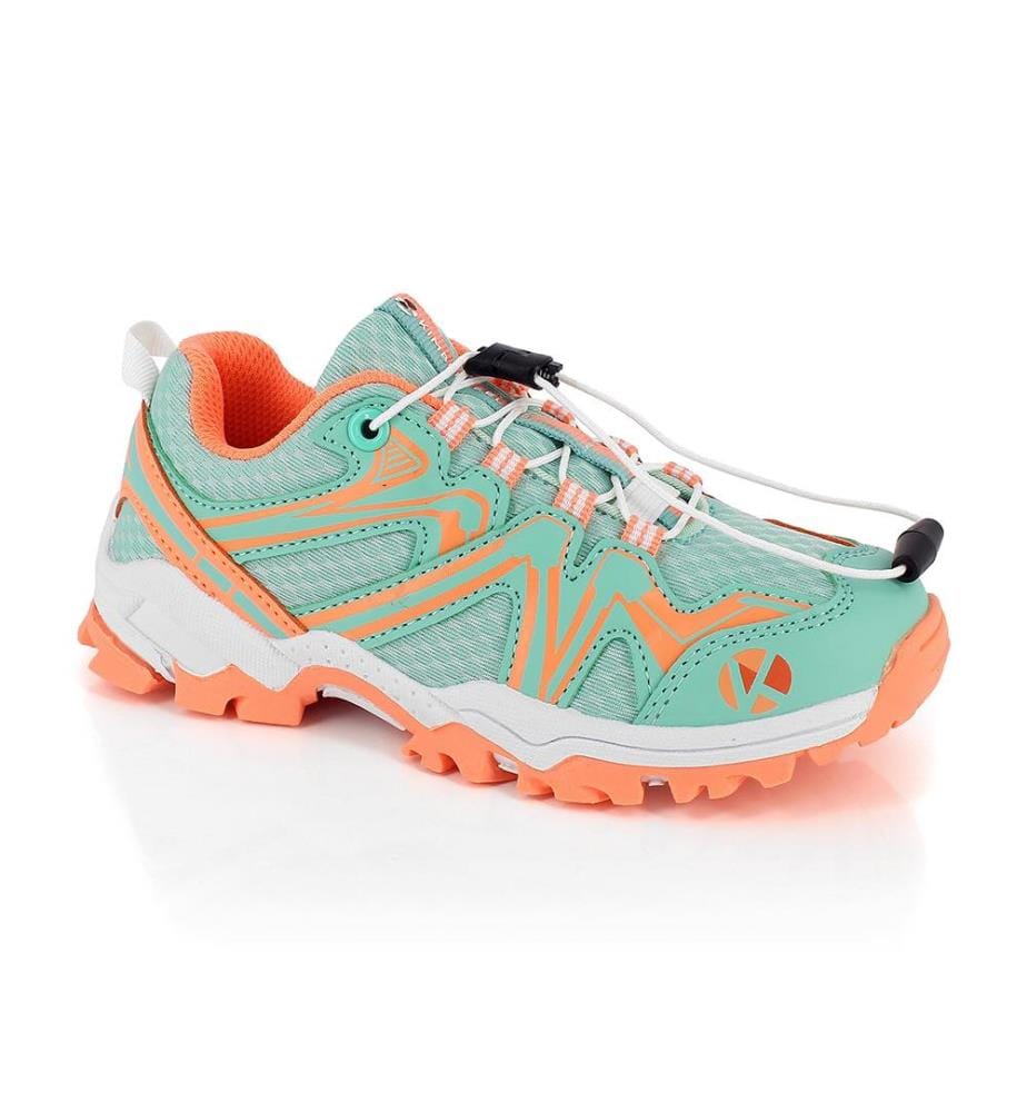 Willow Outdoor Shoes - Orange and Turquoise