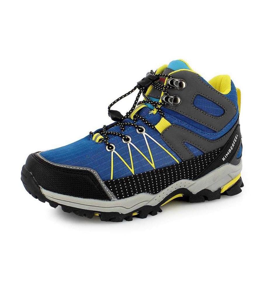 Chaussures de Randonnée Parker - Bleu Foncé et Jaune
