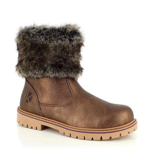 Bottines Rosa - Brun Clair