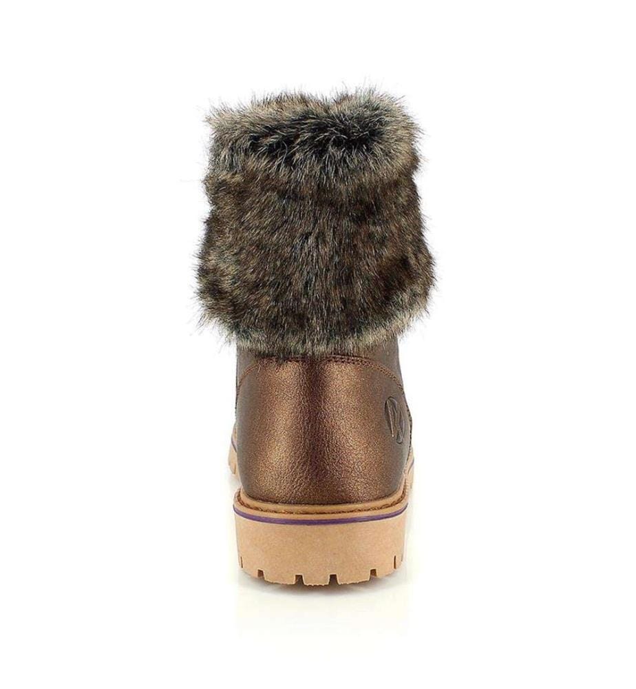 Bottines Rosa - Brun Clair