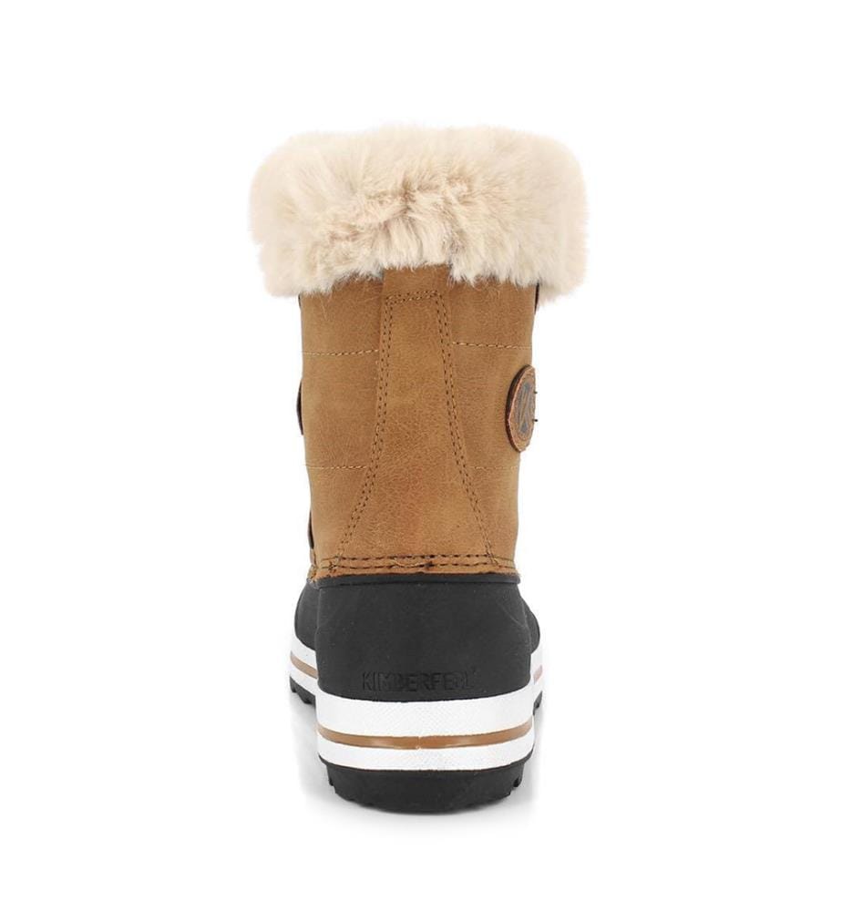 Bottes de Neige Elisa - Brun Clair et Noir