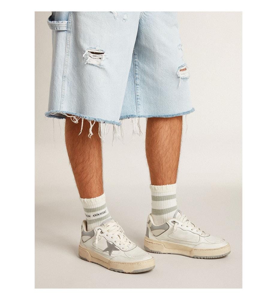 Sneakers Forty 2 - Grigio e bianco