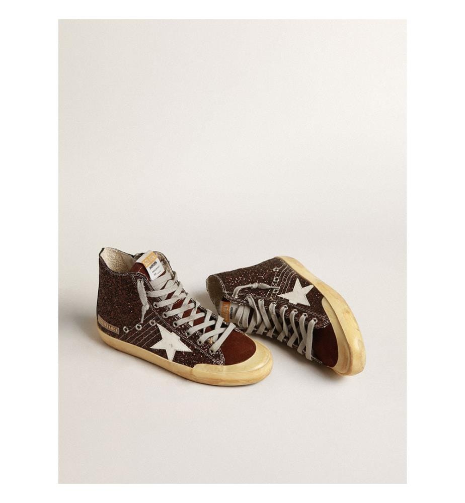 Scarpe da ginnastica Francy Penstar - Glitter marrone