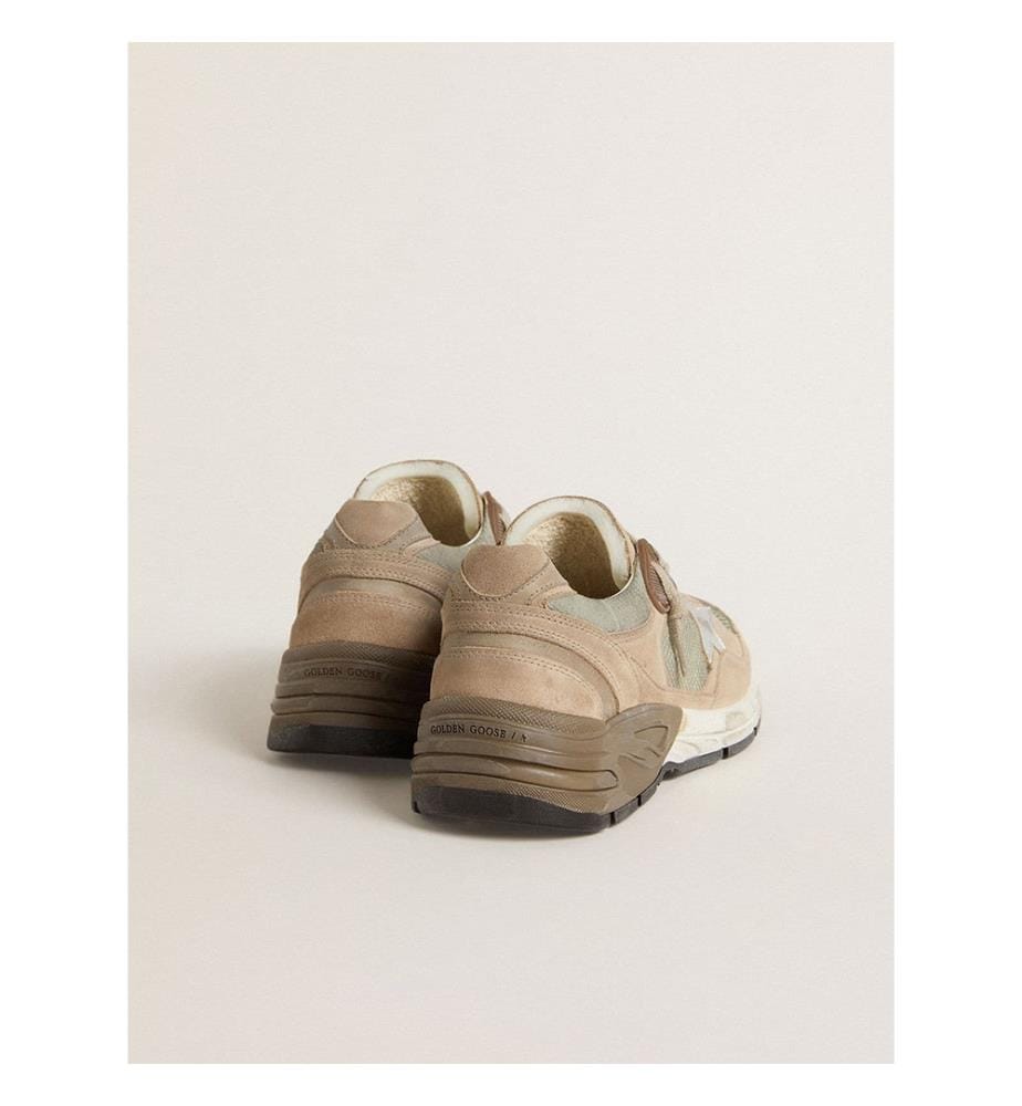 Sneakers Dad-Star - Beige e argento