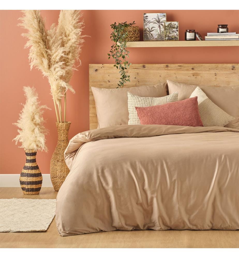 Comforter cover set 200 x 220 cm - Beige