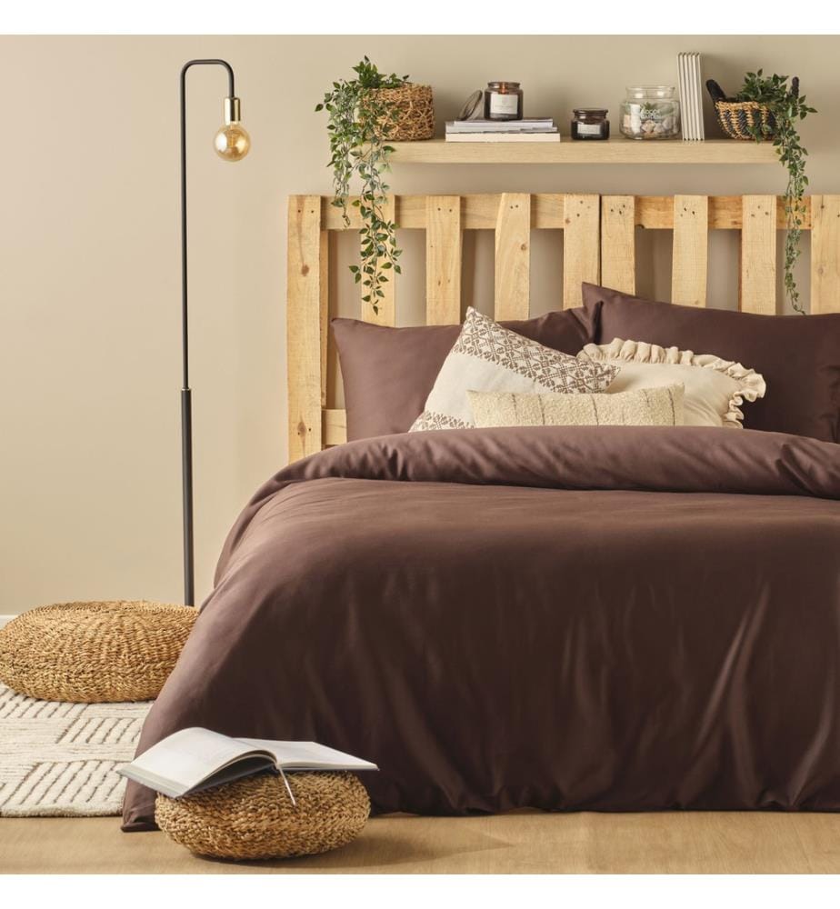 Comforter cover super king Supreme 260x240 cm - Brown