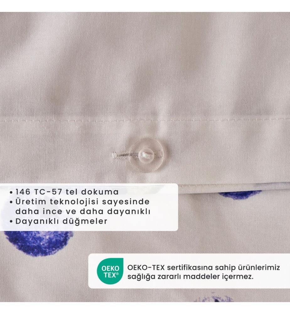 Copripiumino matrimoniale Blueberry 200x220 cm - Multicolore