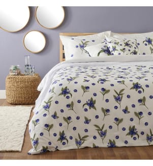 Copripiumino king size Blueberry 240x220 cm - Multicolore