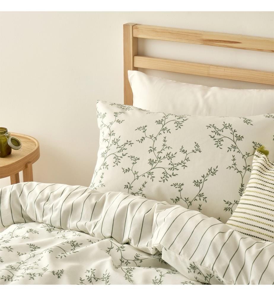 Coffret linge de lit 160 x 220 cm - Vert