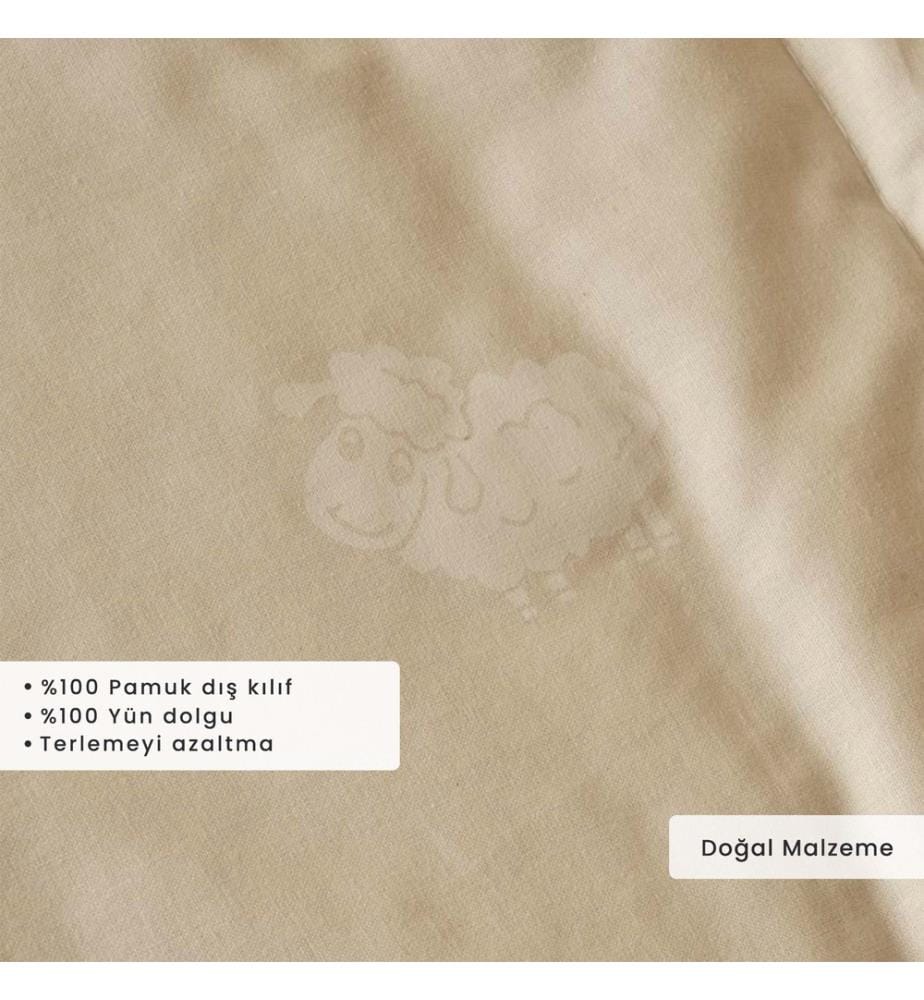 Couette en laine Deluxe double 195x215 cm - Standard