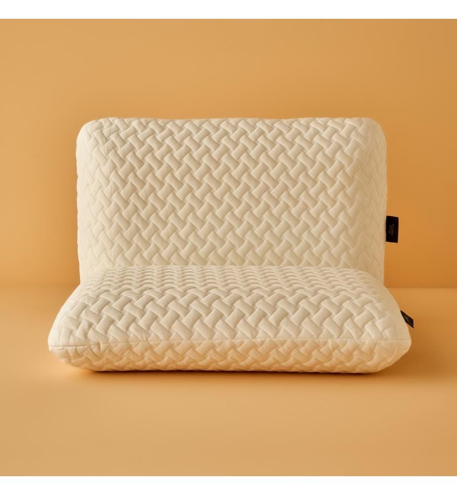 Set de 2 oreillers orthopédiques Family 60x40x13 cm - Blanc