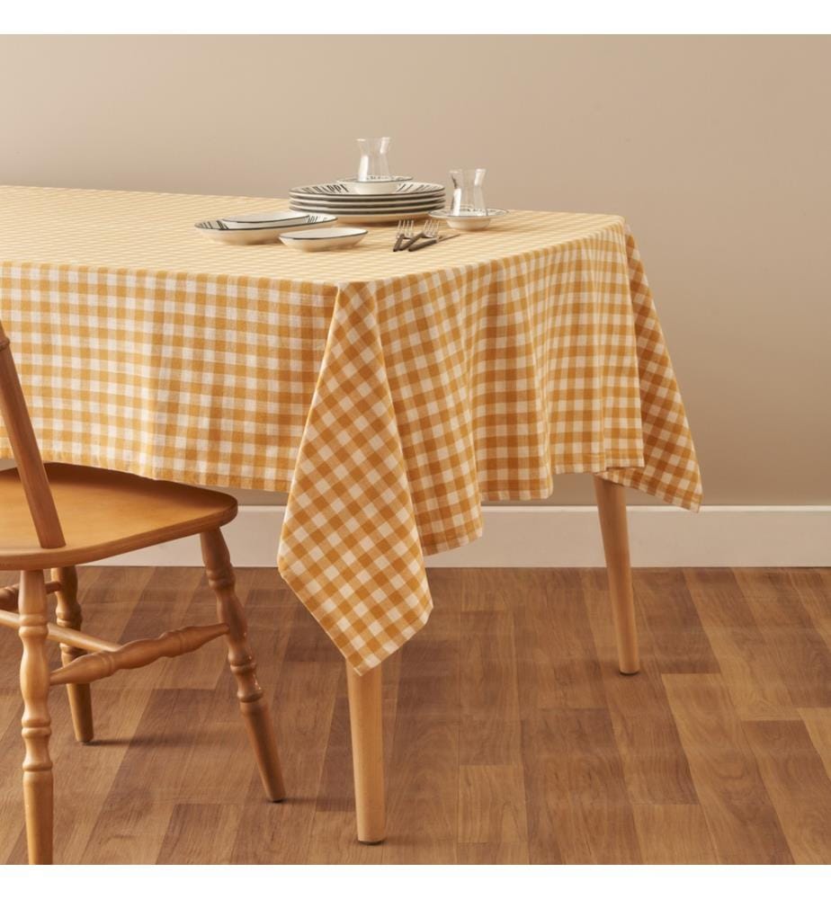 Tovaglia Pavia 150x150 cm - Senape