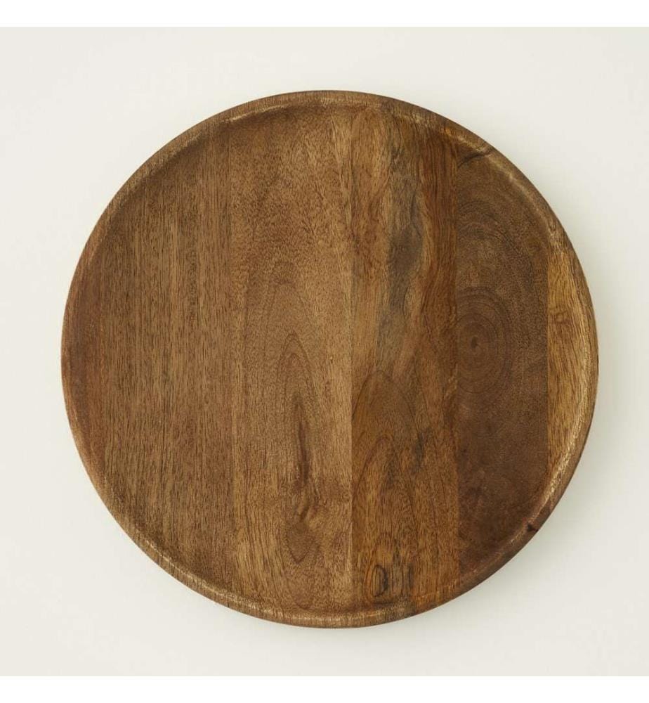 Piatto da portata in legno di mango - 30 cm