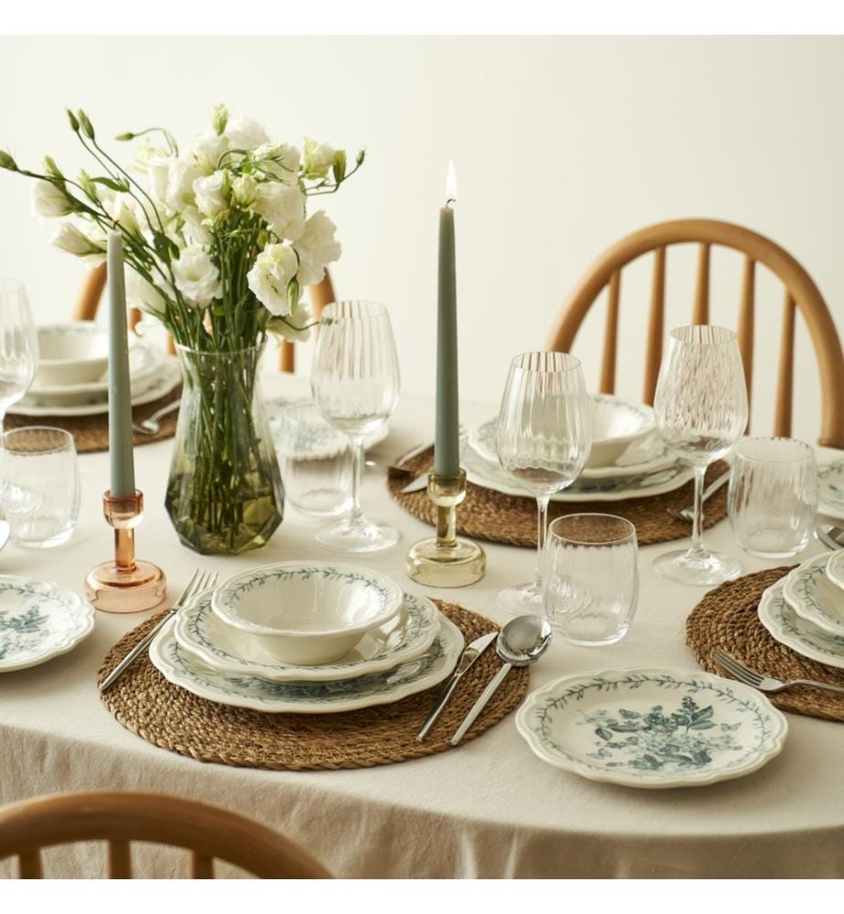 Service de table Isabella 24 pièces - Vert