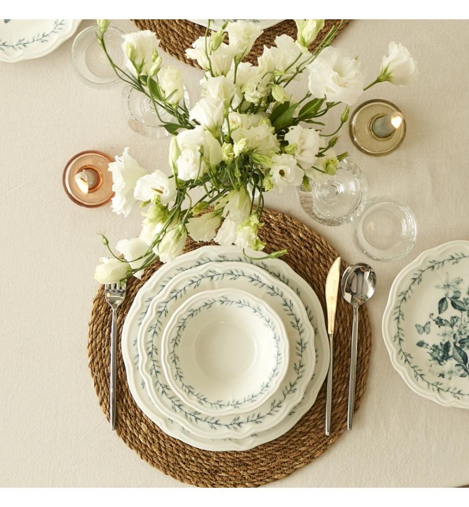Service de table Isabella 24 pièces - Vert